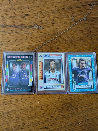 Gabriel batistuta topps card - topps,