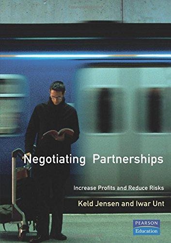 Negotiating partnerships - negotiating,