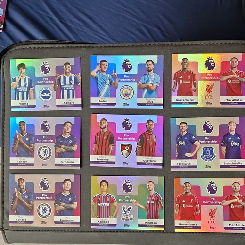 Topps premier league card - topps,