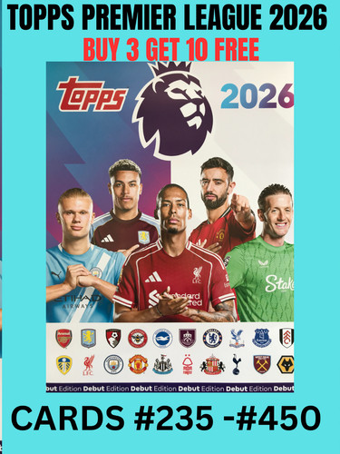 Topps premier league cards - topps,
